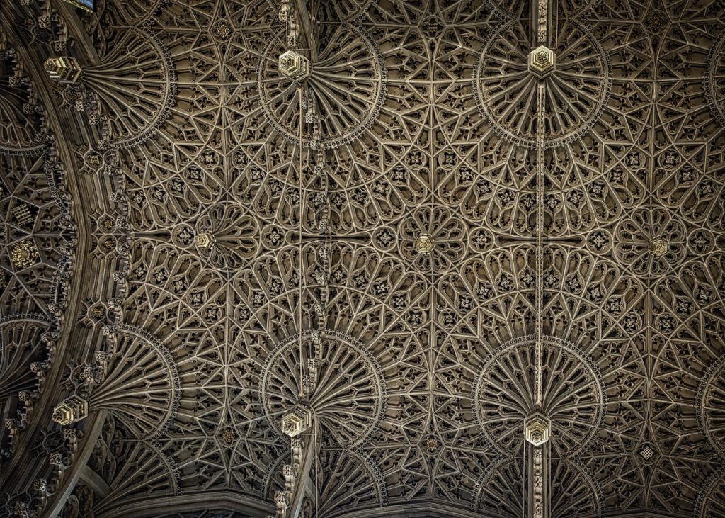  Westminster Abbey聖母堂扇形天花板