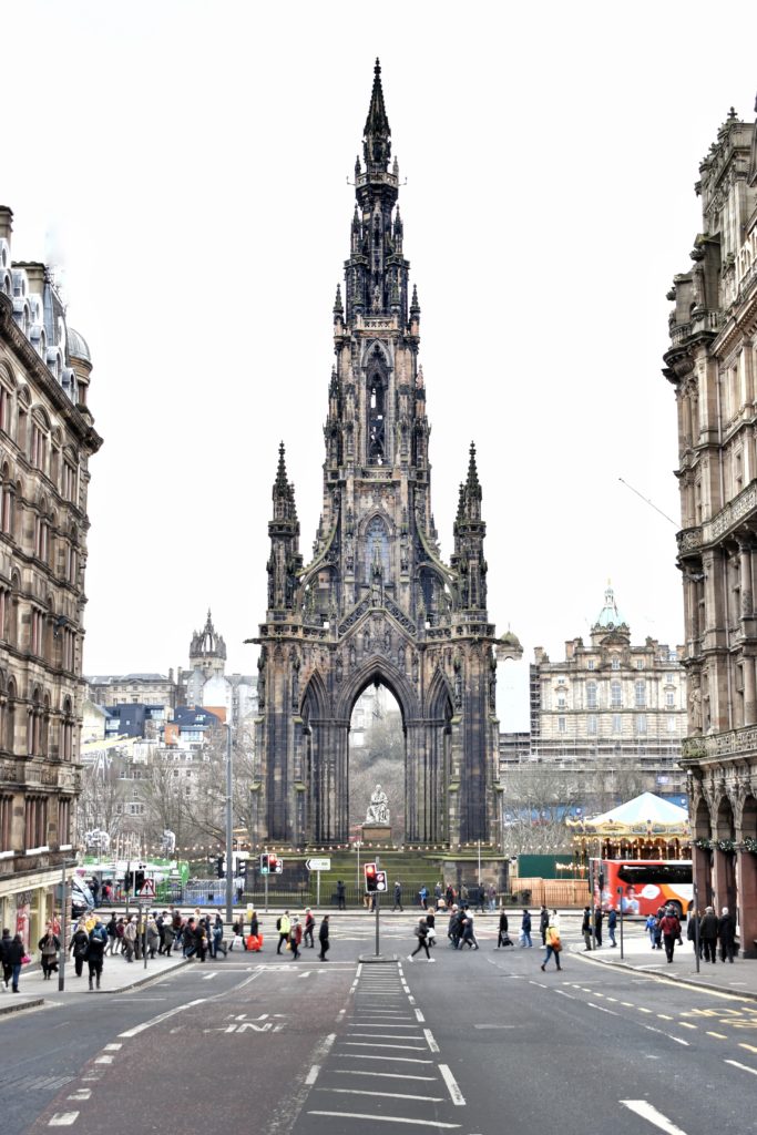 Edinburgh - 司各特紀念塔
